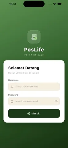 Tampilan aplikasi POSLife dari publikasi resmi